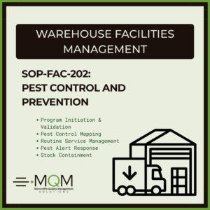 SOP-FAC-202: PEST CONTROL AND PREVENTION PROCEDURE